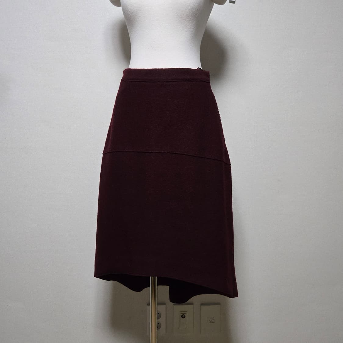 코스 언밸런스 울 미디 스커트/ 여성 스커트/ 여성 치마  상품이미지6