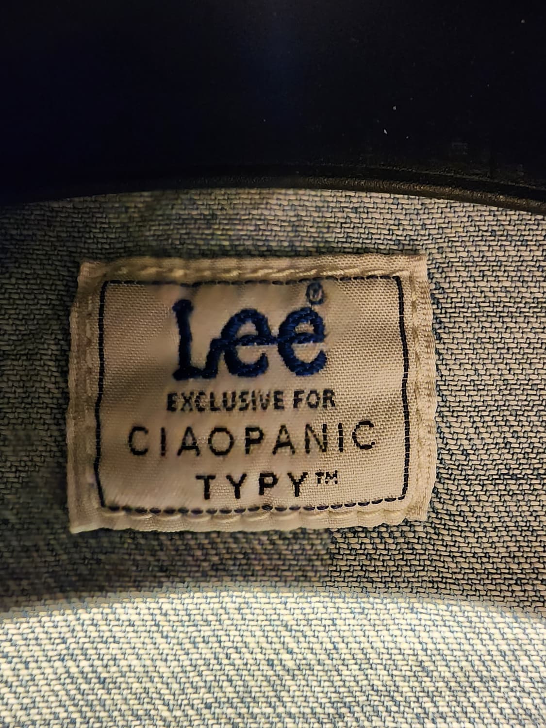 Lee x CIAOPANIC TYPY 연청 데님 셔츠 오버핏 웨스턴 상품이미지3