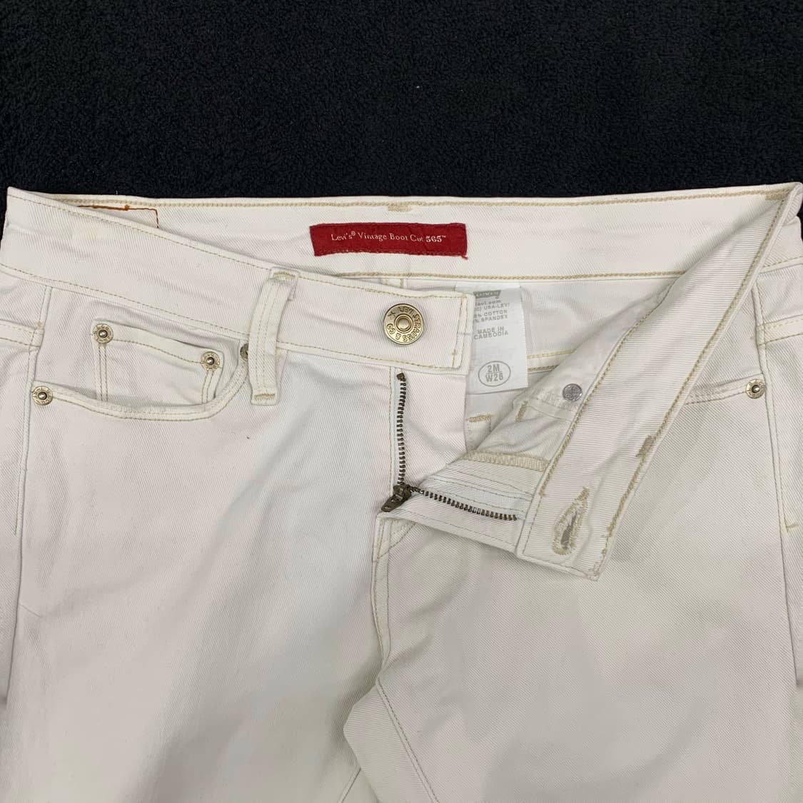 [26] 00's 리바이스 565 빈티지 부츠컷 데님팬츠 상품이미지4