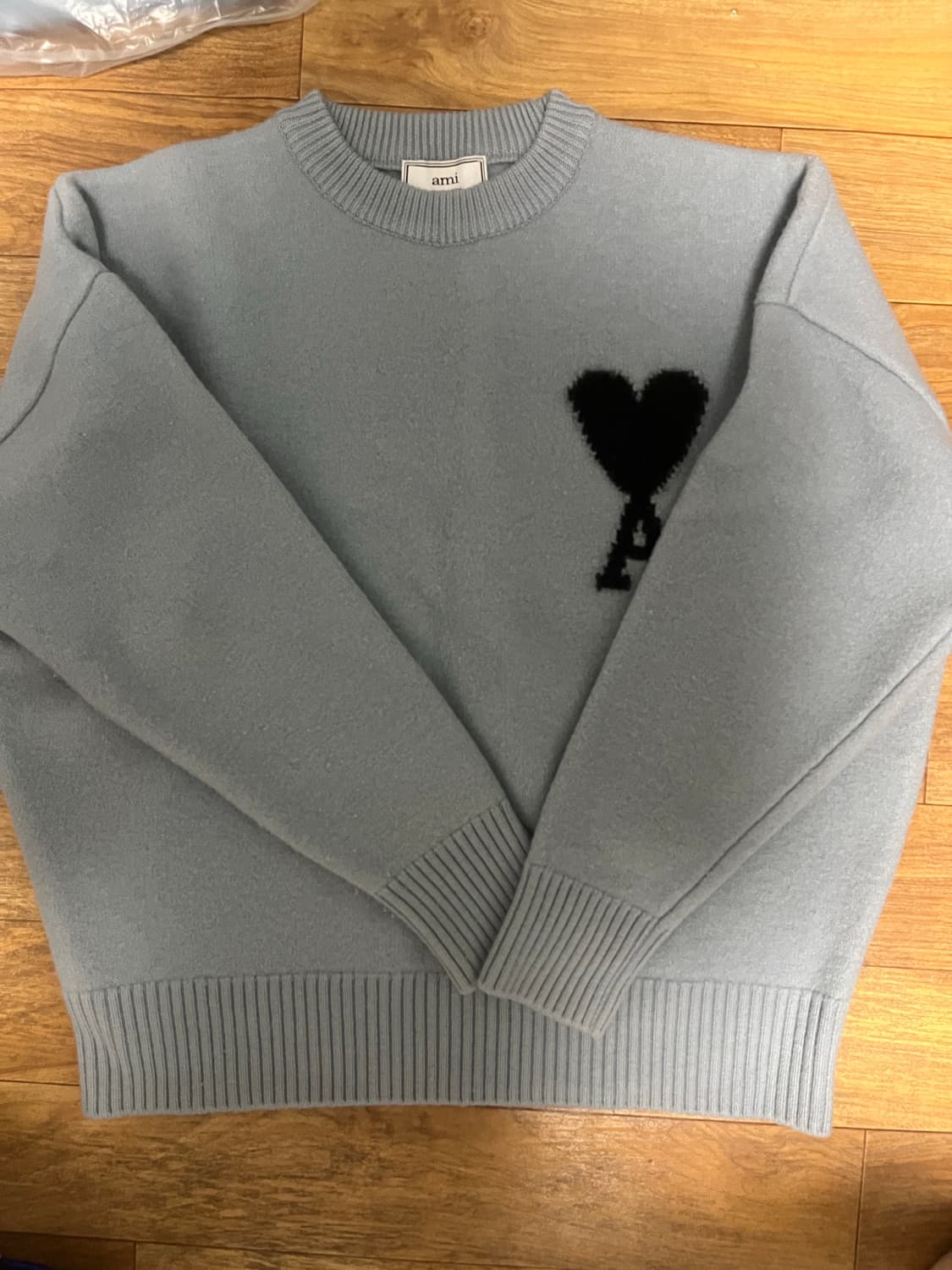 아미 스틸블루 니트L 상품이미지1