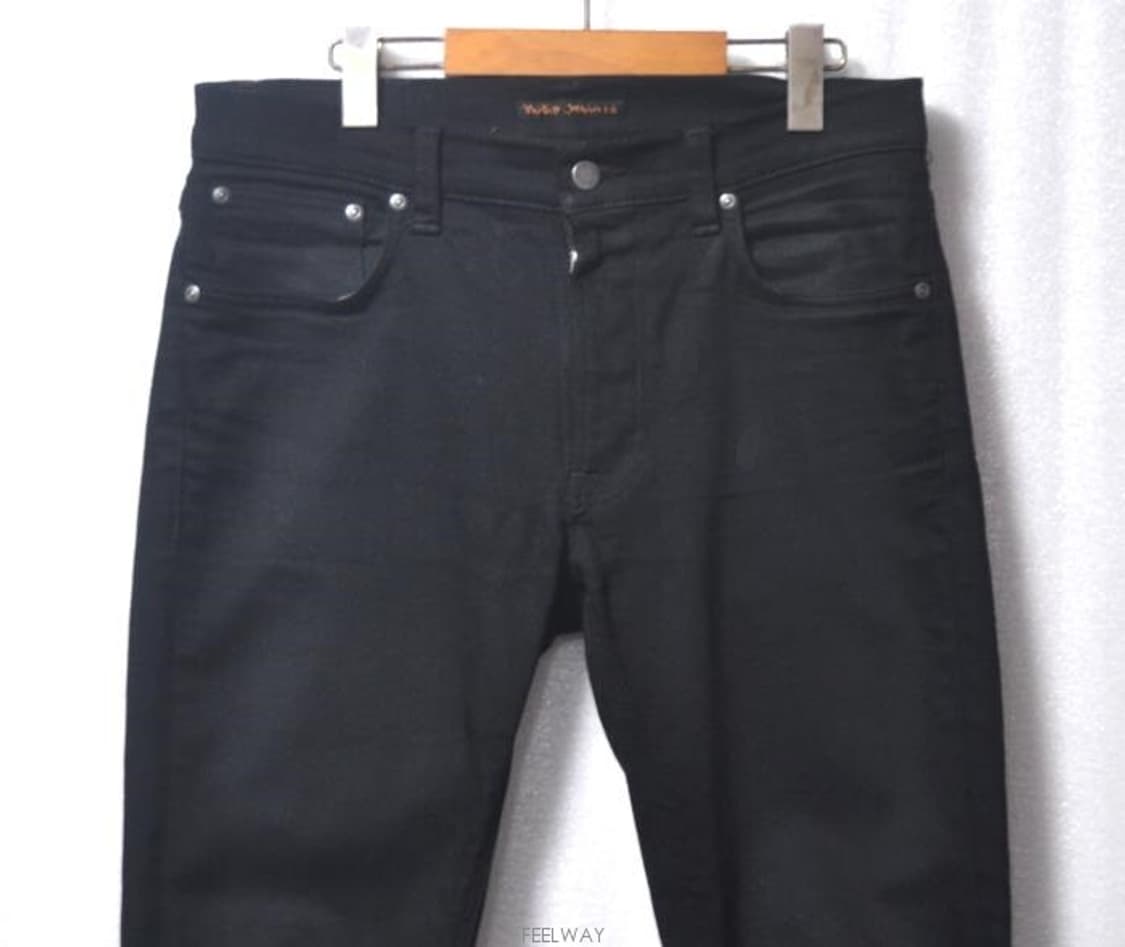 누디진/남성슬림스키니블랙진(허리32) 상품이미지3