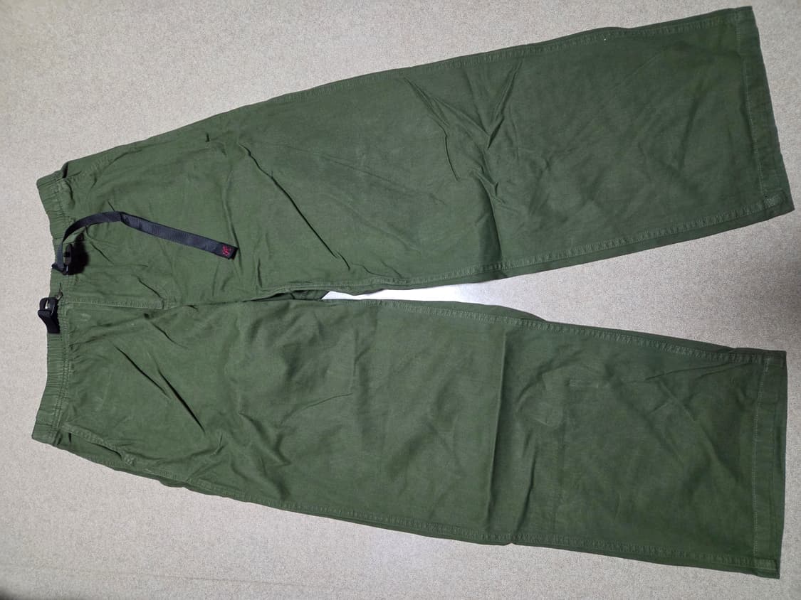 그라미치 와이드팬츠 올리브 xl 상품이미지1