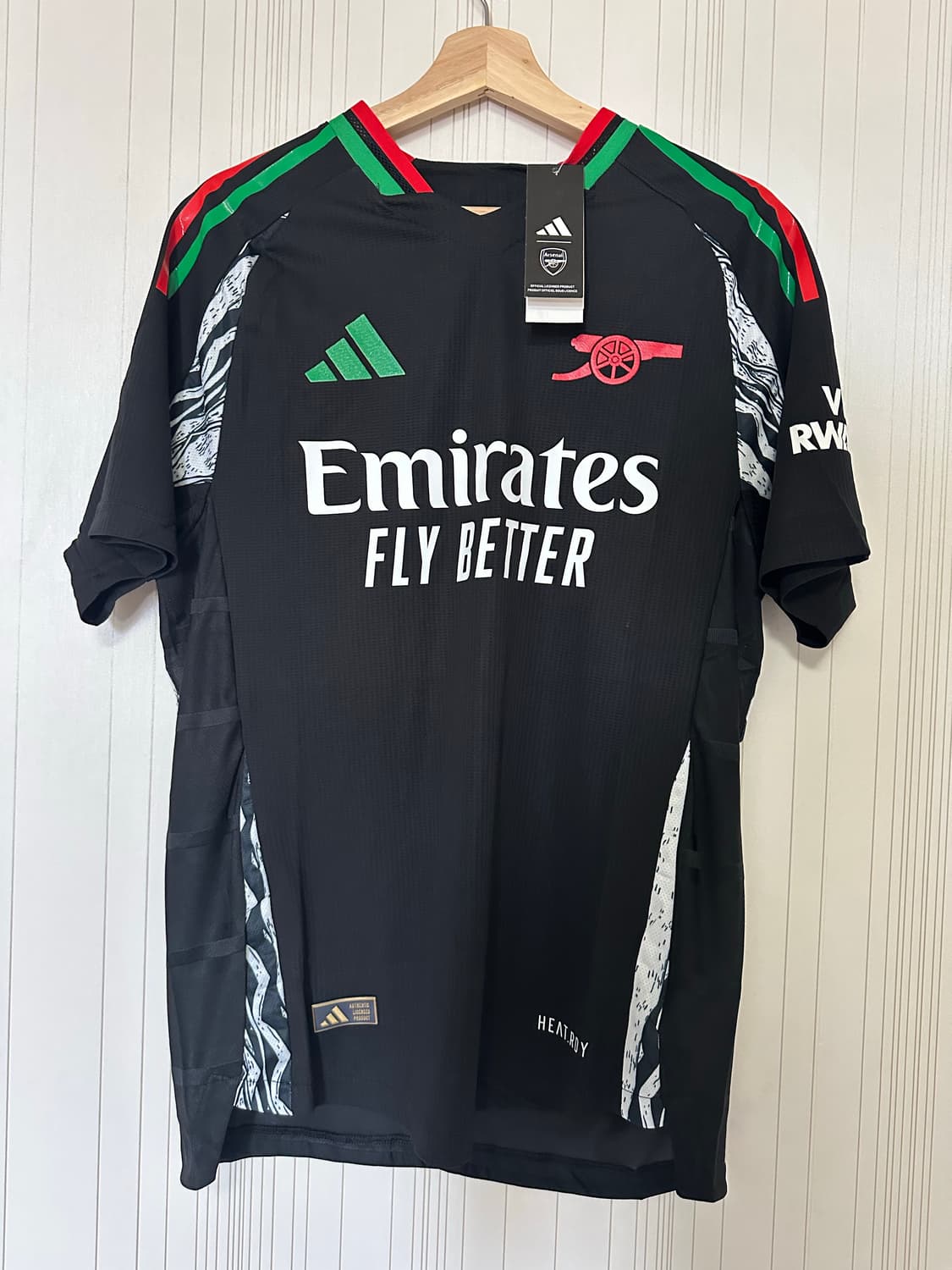 24-25 아스날 어웨이 어센틱 XL 아스날 유니폼 상품이미지1