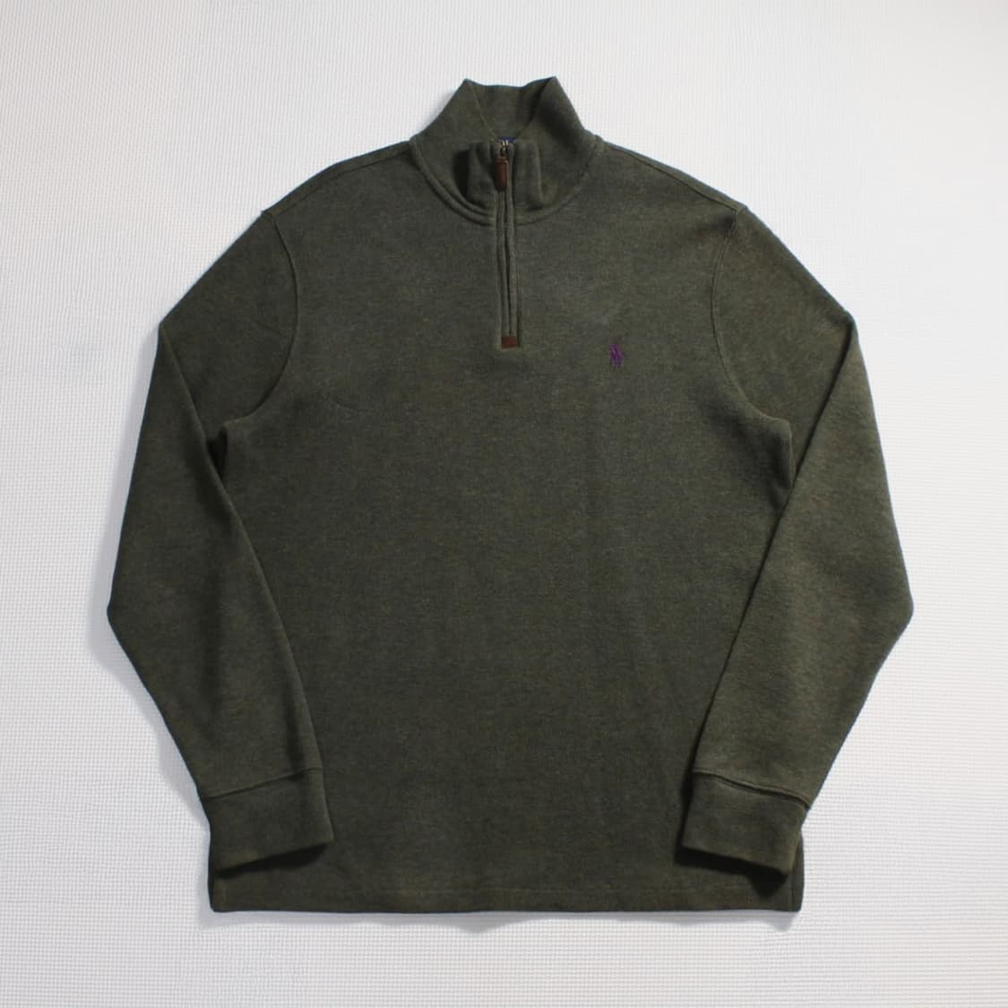 Polo 폴로 랄프로렌 카키 하프집업 상품이미지4