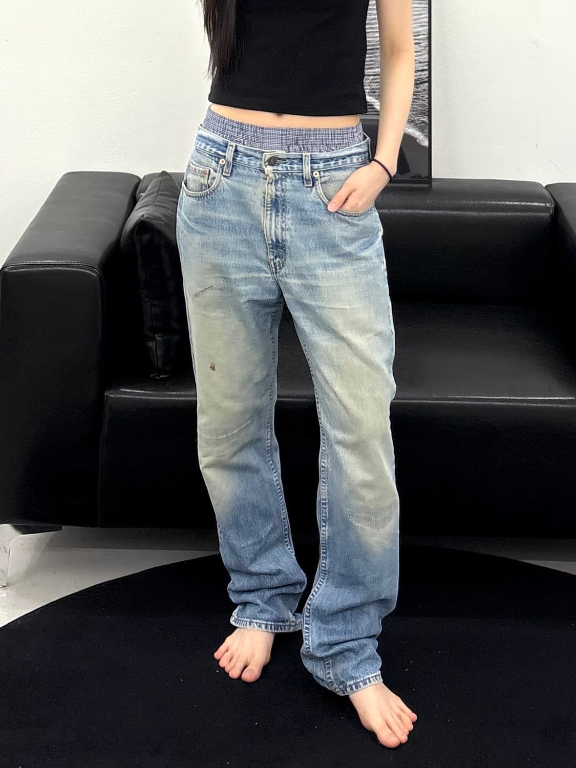 90‘s 리바이스 615 오렌지탭  상품이미지1