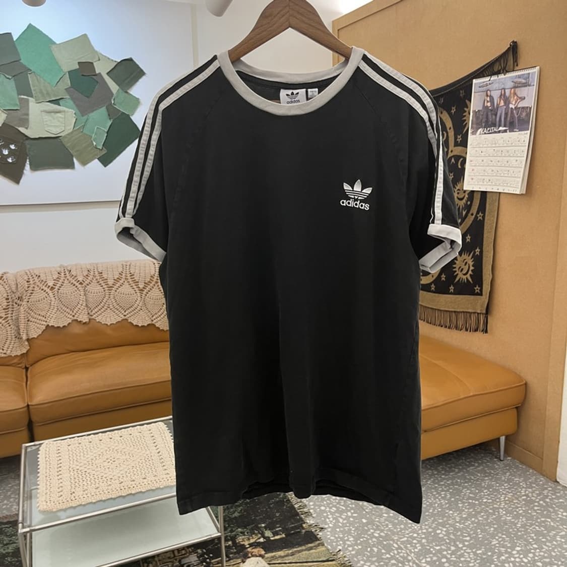 아디다스 캐주얼 빈티지 아디컬러 클래식 3S 반팔티 2XL C12663 상품이미지3