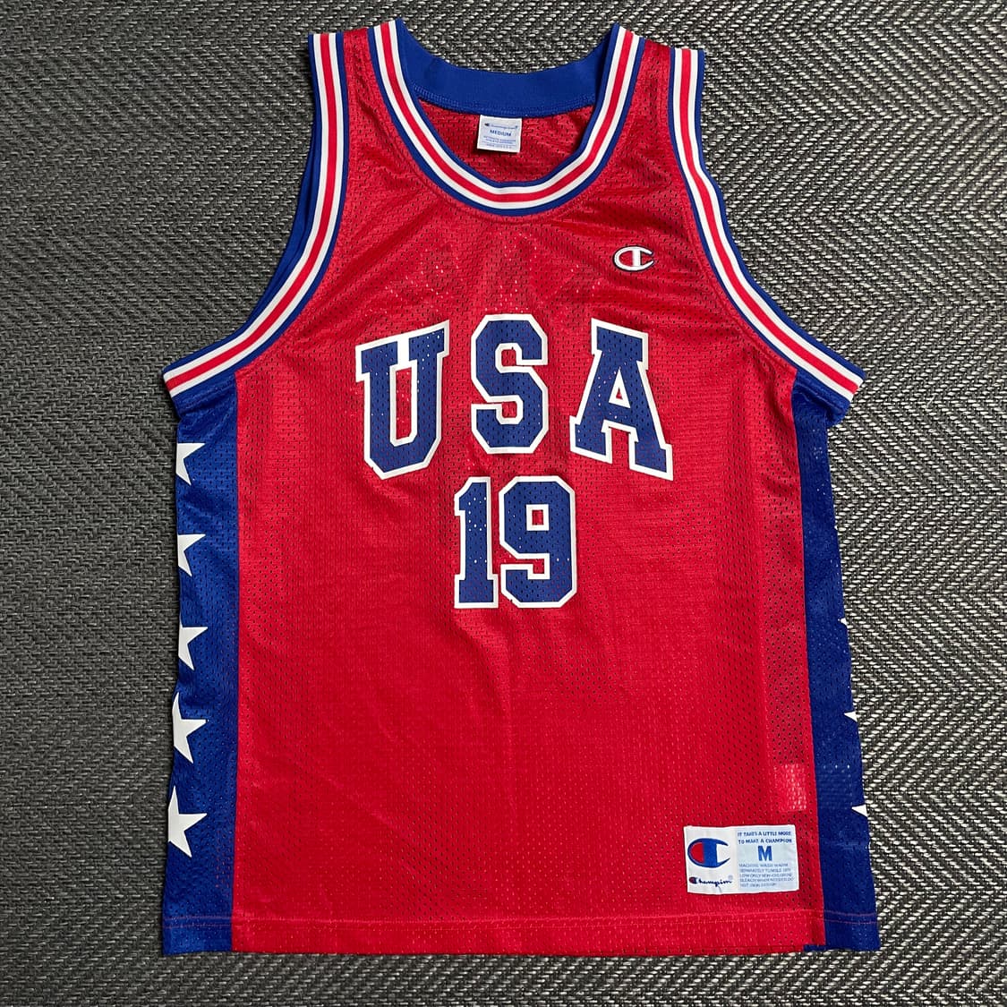 챔피온 USA 올드스쿨 스윙맨 빅로고 져지y 5398 상품이미지2