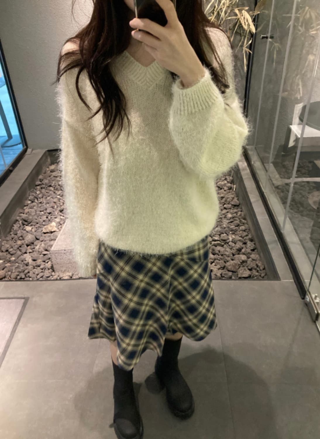 (최종가격/새상품)하우유 마요 루즈 니트 상품이미지2