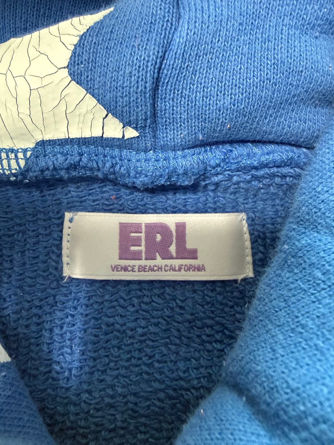 (L) ERL USA SWIRL 후드 성조기 후드 상품이미지3