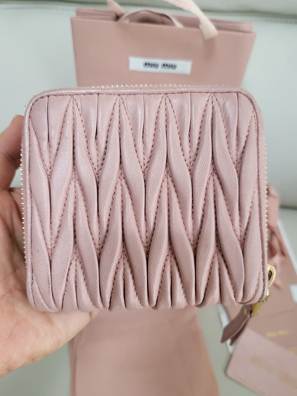 미우미우 반지갑  상품이미지3