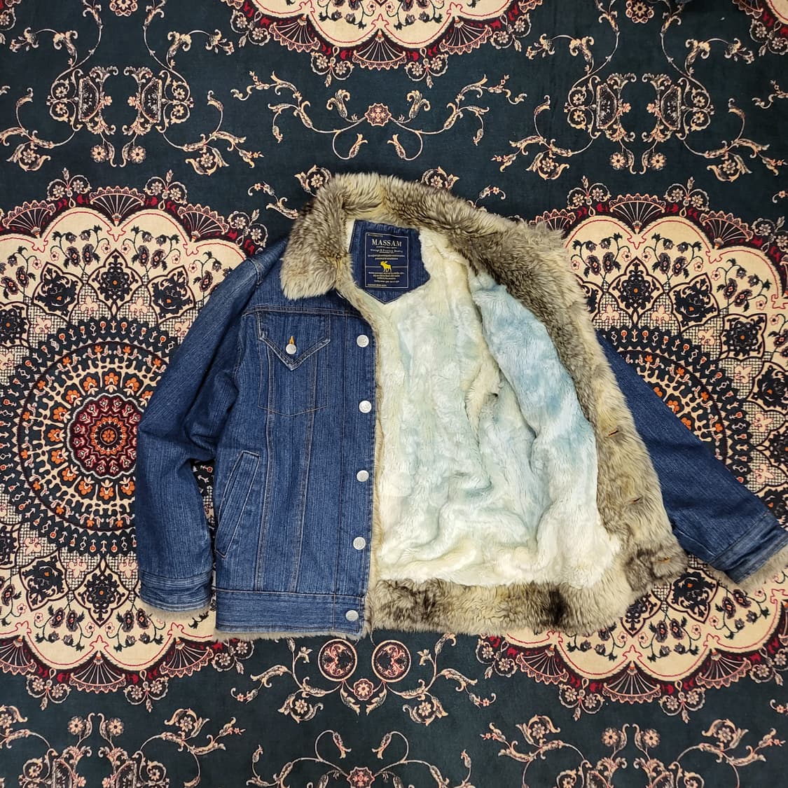 MASSAM 데님 자켓 상품이미지3
