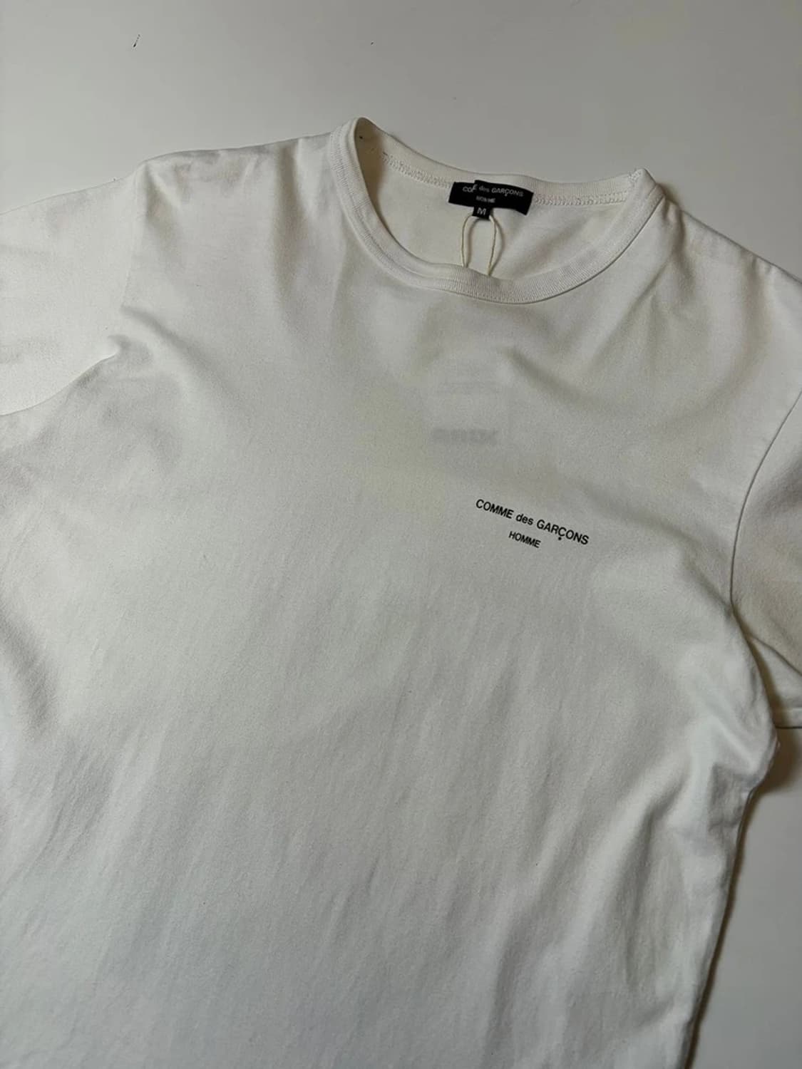 꼼데가르송 옴므 베이직 로고 반팔 티셔츠 PN9560 상품이미지2