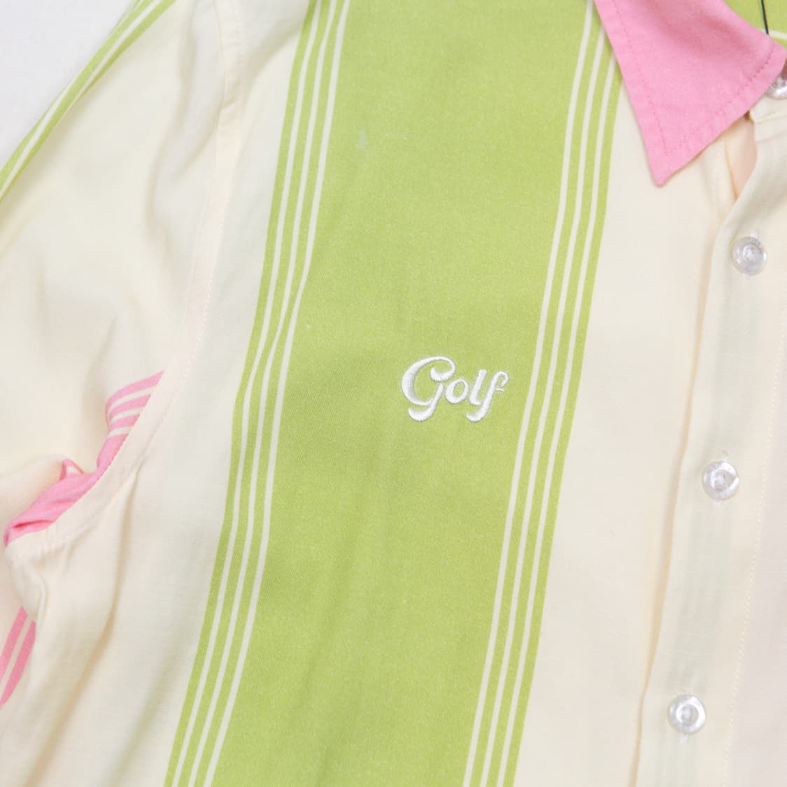 21ss 골프왕 멀티 스트라이프 버튼 다운 셔츠 상품이미지2