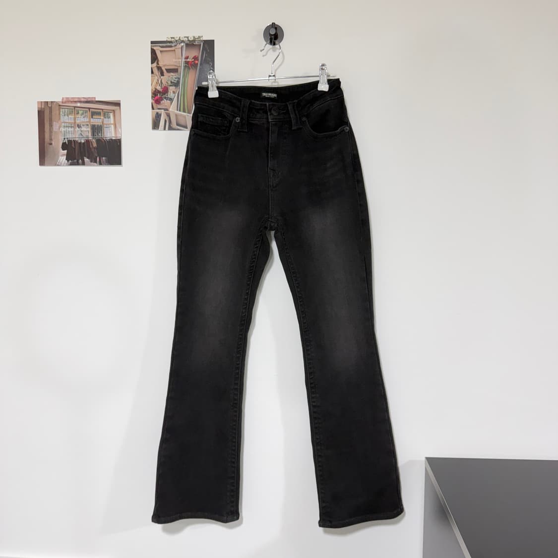 [26] 트루릴리전 부츠컷 블랙진 청바지 상품이미지1