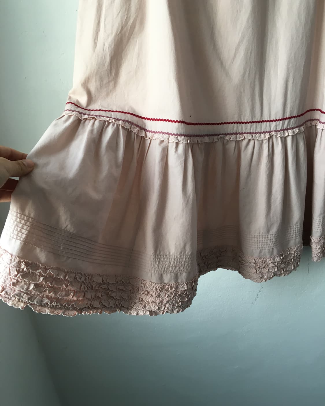 Frill pink skirt 상품이미지2