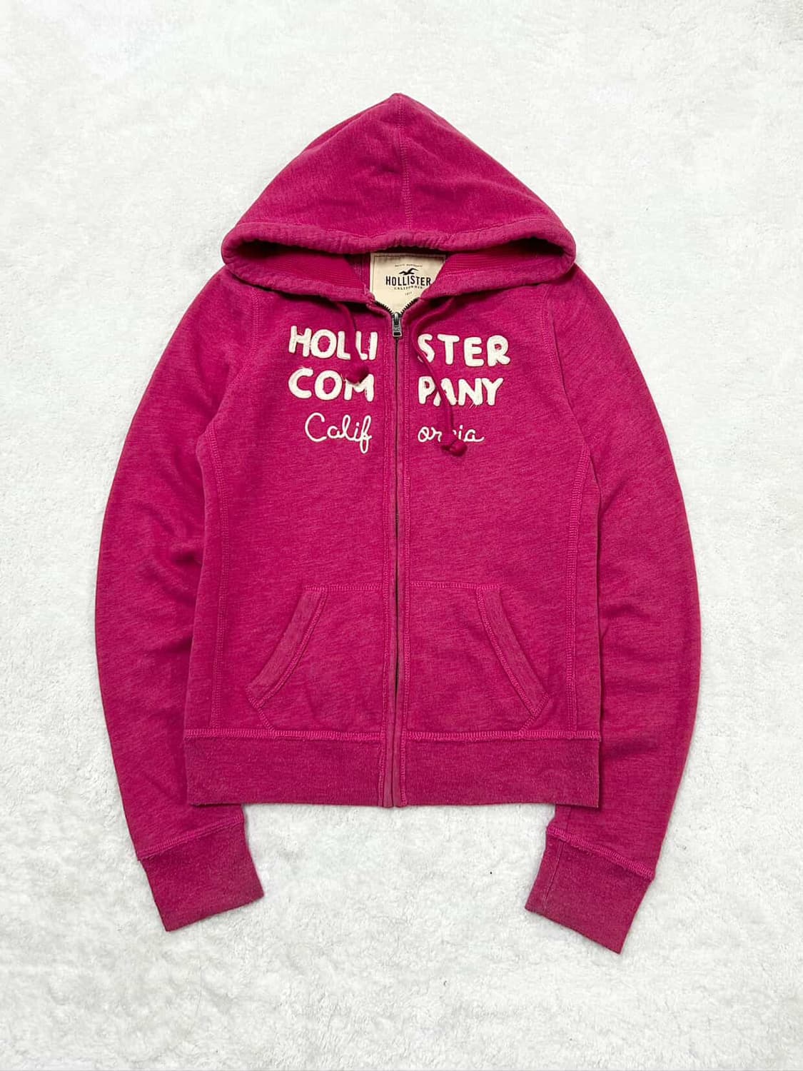 홀리스터 핑크 후드집업 상품이미지6