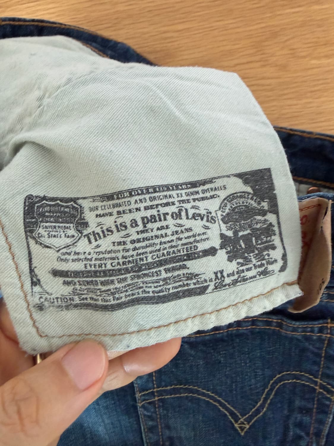 리바이스(Levi's) 501 데님 팬츠 상품이미지7