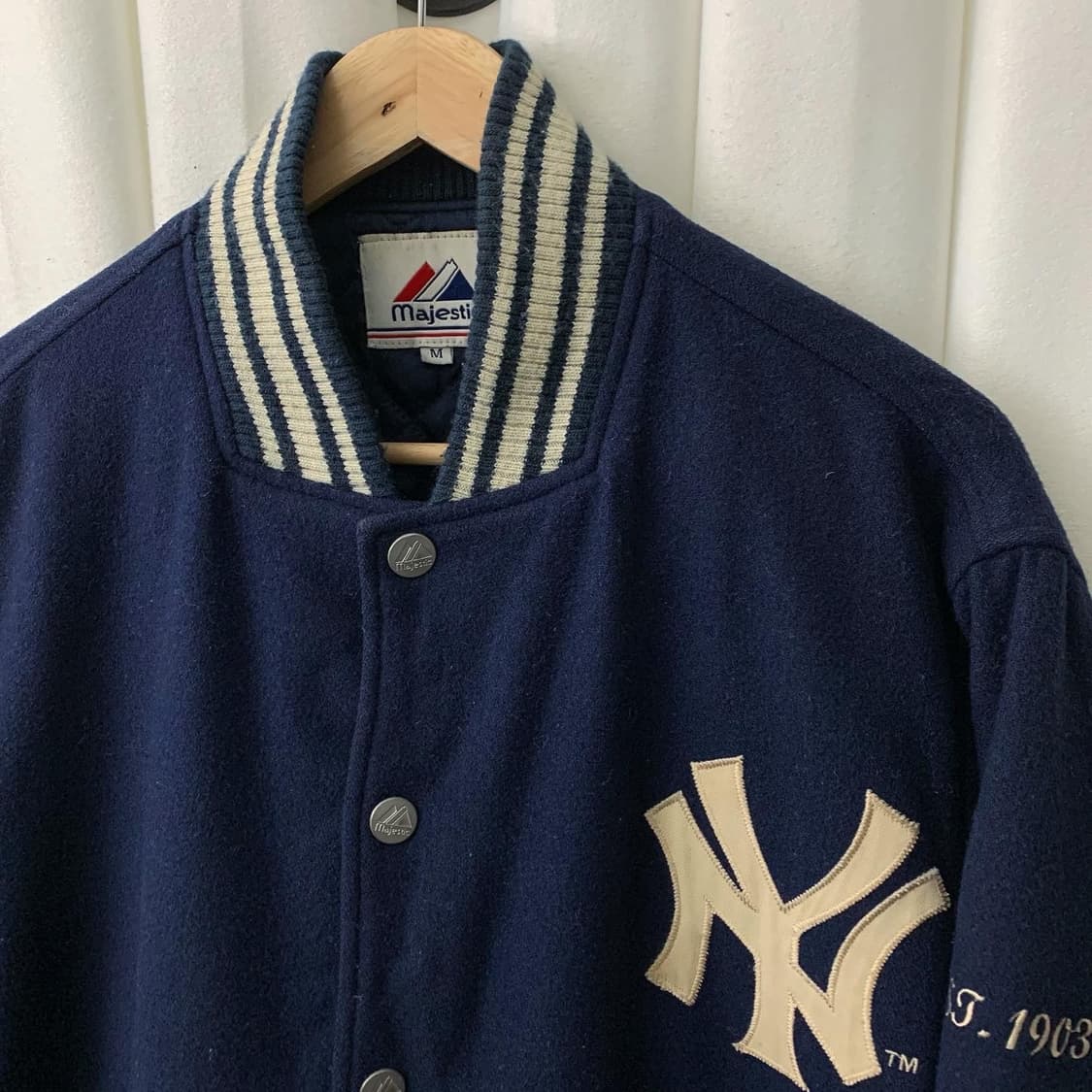 마제스틱 뉴욕양키즈 바시티자켓 상품이미지3