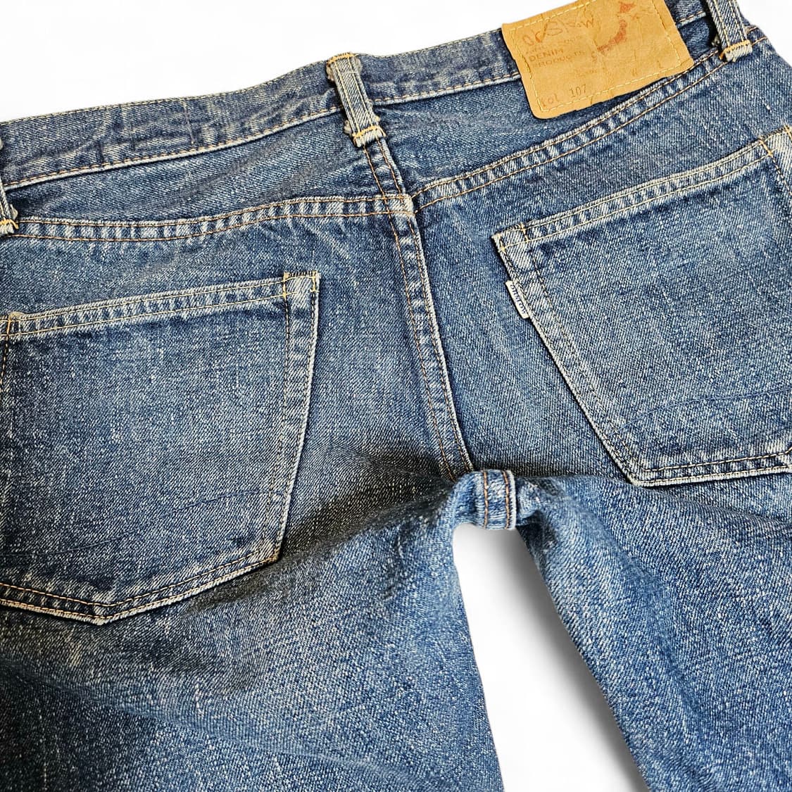 [M(2)][오어슬로우orslow]107 아이비 핏 셀비지 데님 2yr 상품이미지5