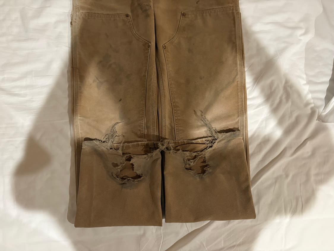 (32X34) 칼하트 더블니 팬츠 상품이미지4