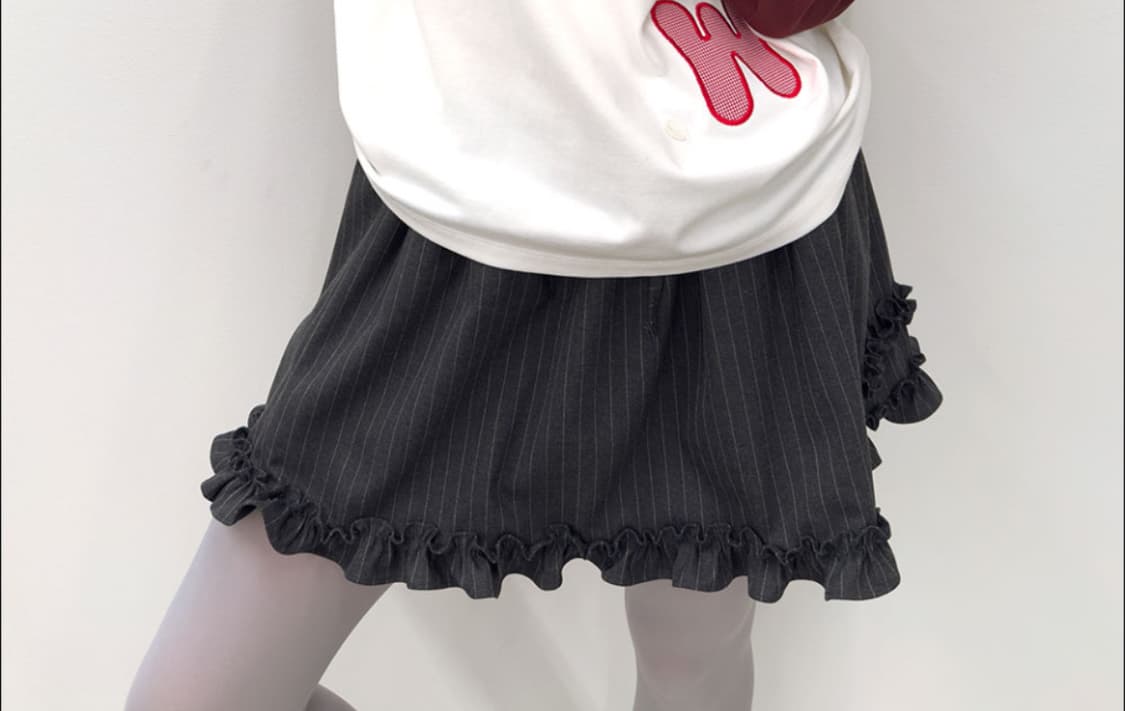 타입서비스 러플 스커트 상품이미지1