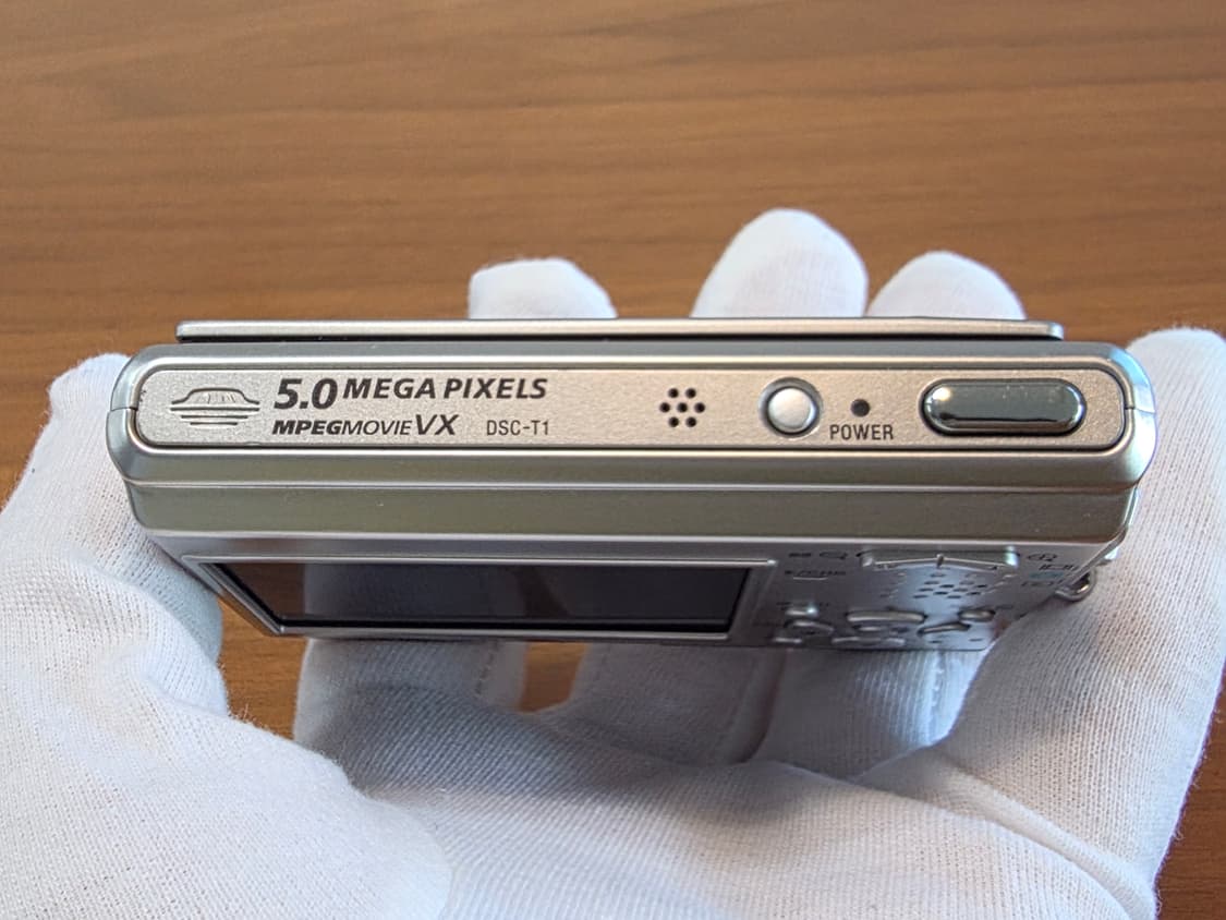 소니 사이버샷 DSC-T1 빈티지 카메라 상품이미지4