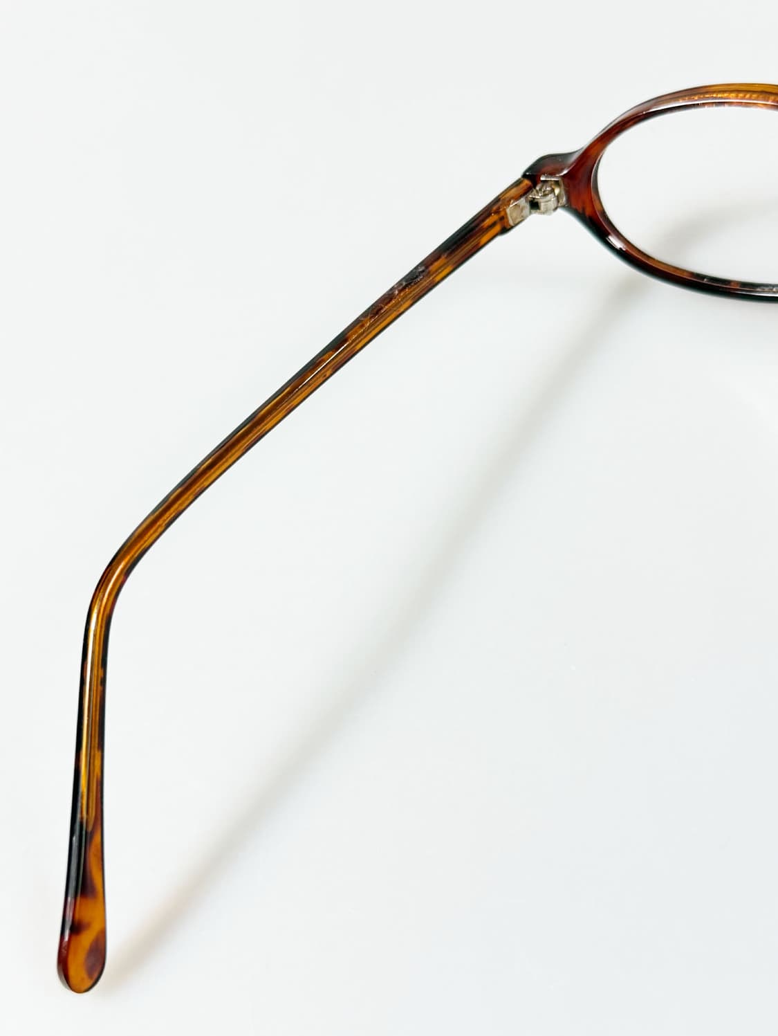 90s JOANNA 토터스쉘 오벌 뿔테 빈티지 안경 상품이미지7