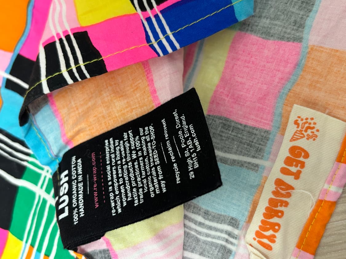 러쉬 낫랩 보자기 스카프 상품이미지4