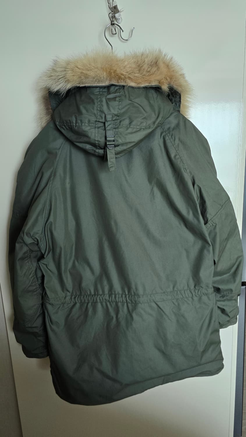 데드스탁급 N-3B 1970 코요테 퍼 100% 울파일 M 상품이미지4