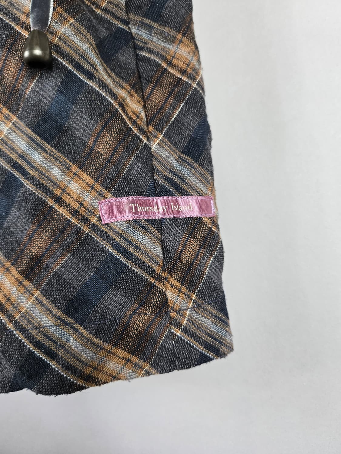 [무료배송]써스데이아일랜드 S 여성 8부소매 체크 원피스 상품이미지6