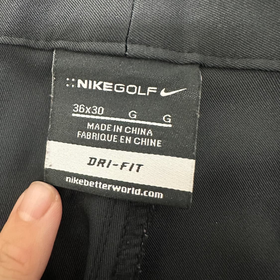 NIKE GOLF 나이키 남성 골프웨어 여름 바지 블랙 36인치 상품이미지4