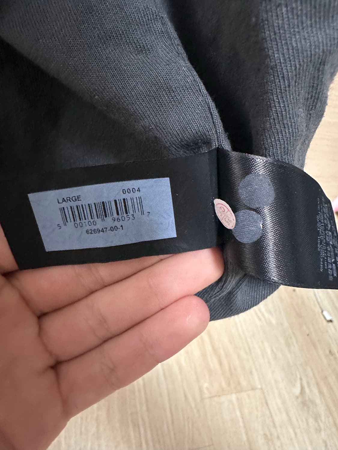 이지갭 후드집업 h14b 포에틱그레이 l사이즈 상품이미지7