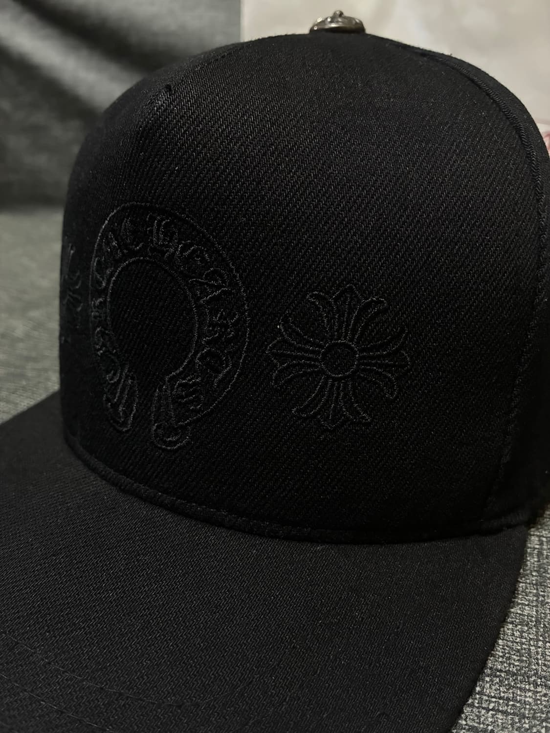 00s chrome Hearts 크롬하츠 말발굽 코튼 볼캡 상품이미지3