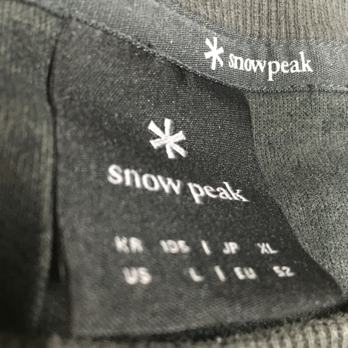 스노우피크 맨투맨 DD16 상품이미지2