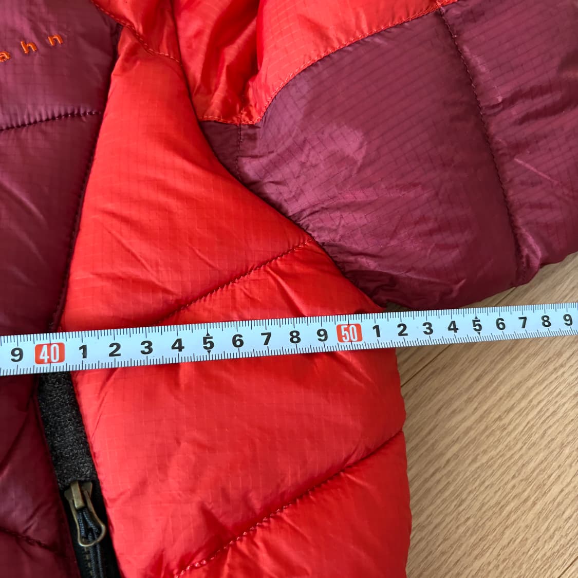 Autobahn 오토반 레드 컬러 패딩 점퍼 100 상품이미지9