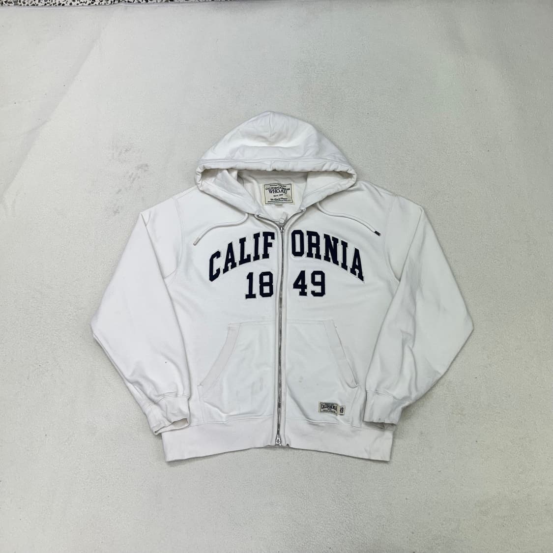 Who.A.U white hood zip-up 상품이미지4