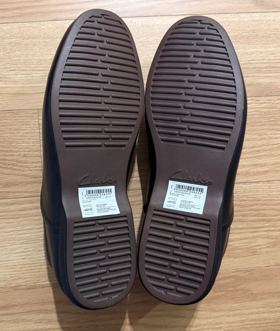 클락스 harston elite 로퍼 뮬 슬리퍼 블랙 레더 UK7 상품이미지4