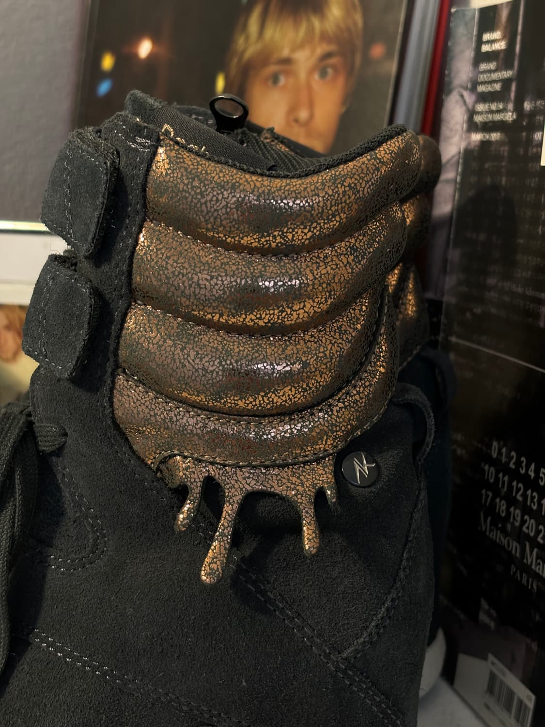 리복 X 앨리샤 키스 스웨이드 인힐 부츠 상품이미지5