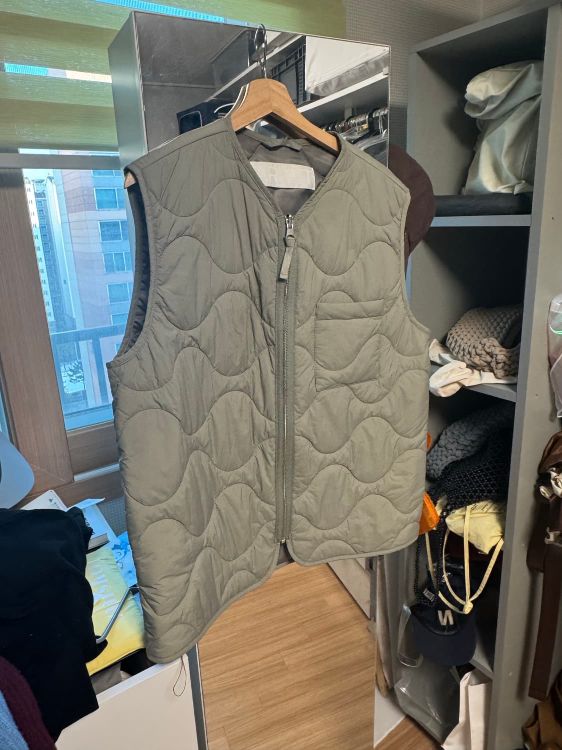 아르켁 누빔 베스트 L 상품이미지1