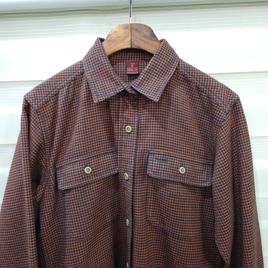 몽벨 JAPAN 체크셔츠- 우먼S 상품이미지2