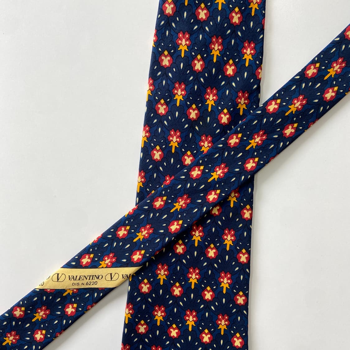 VALENTINO 발렌티노 명품 정품 심플로고 넥타이 상품이미지4