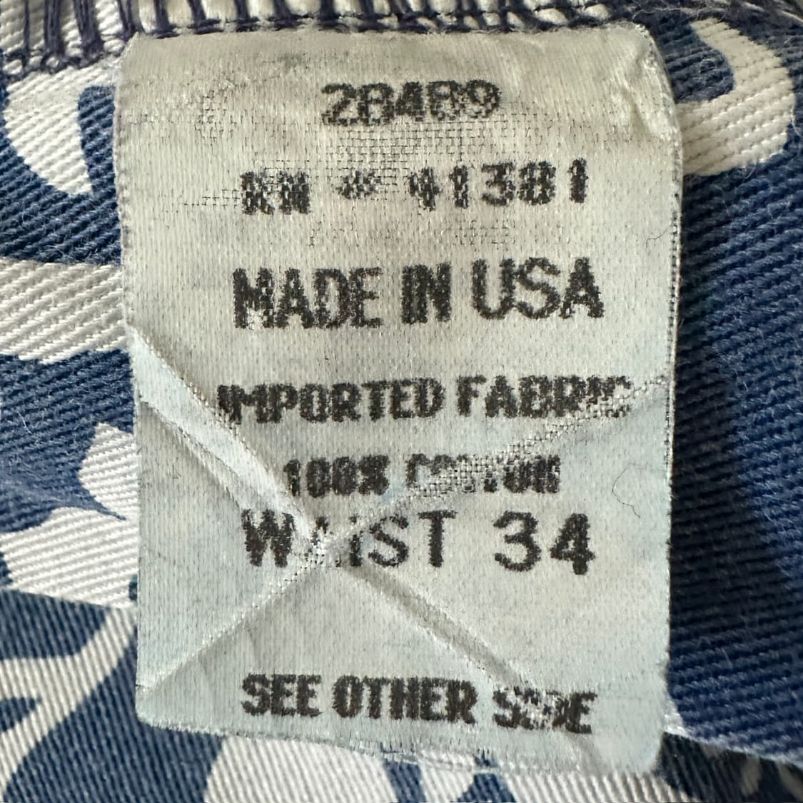90s 폴로스포츠 Made In USA 플라워 패턴 반바지 34사이즈 상품이미지9
