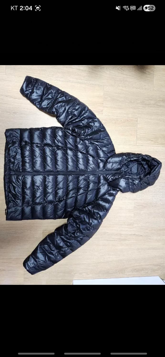 무신사 스탠다드 스포츠 경량 패딩 블랙 상품이미지3