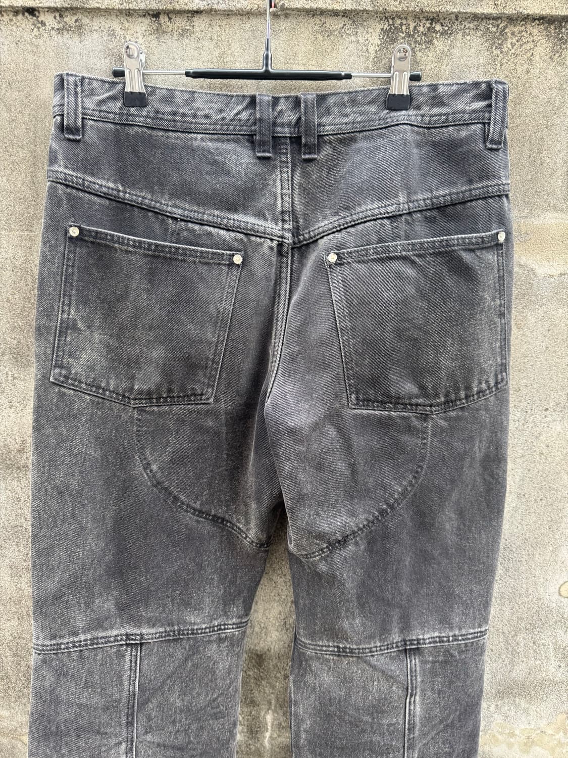 AndersonBell blitz washed zipper Jeans L 상품이미지4
