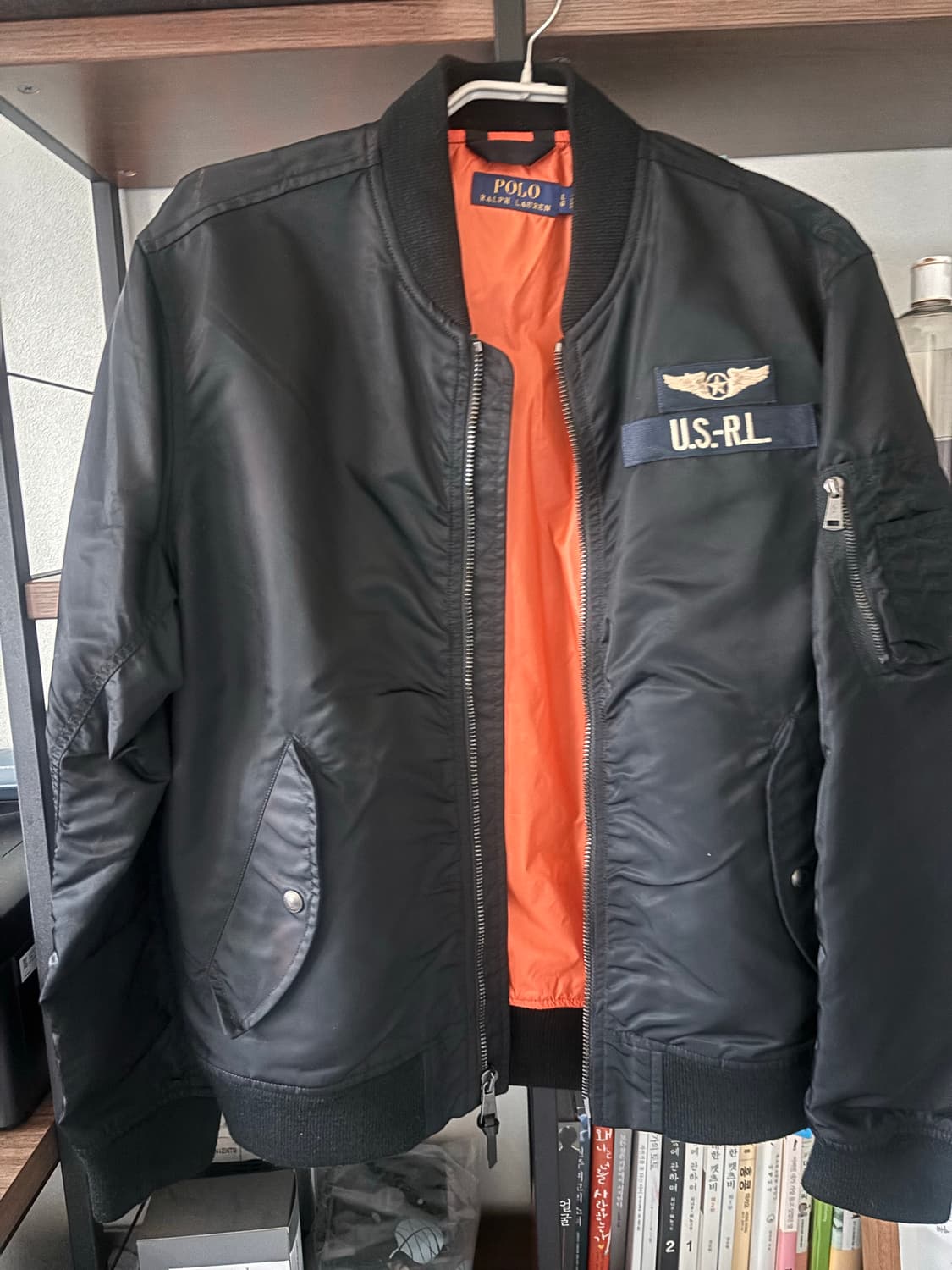 폴로 랄프로렌 블루종  라지 사이즈 상품이미지2