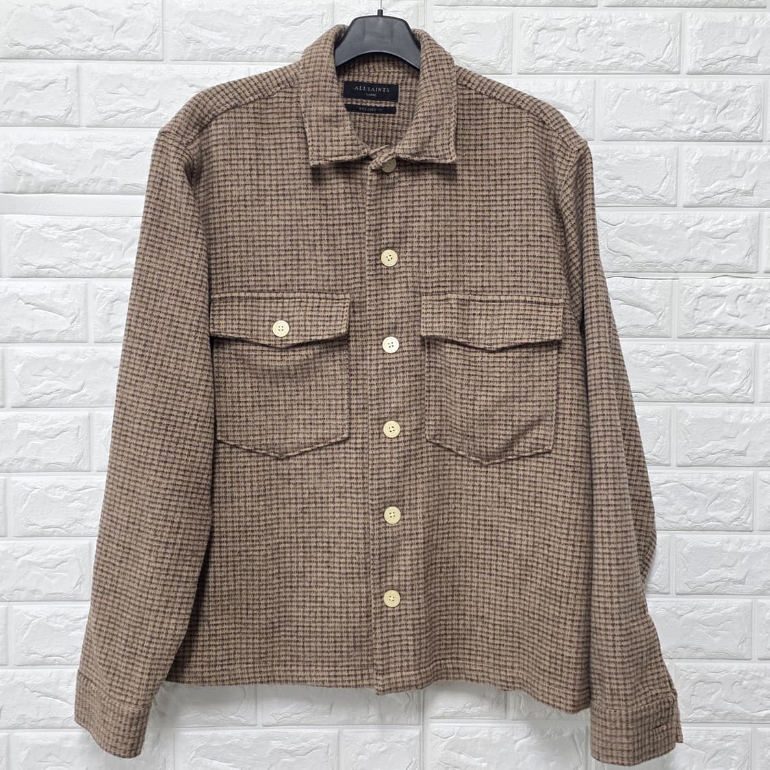 택포// 21s 올세인츠 남성 셔츠 자켓 XL 상품이미지1