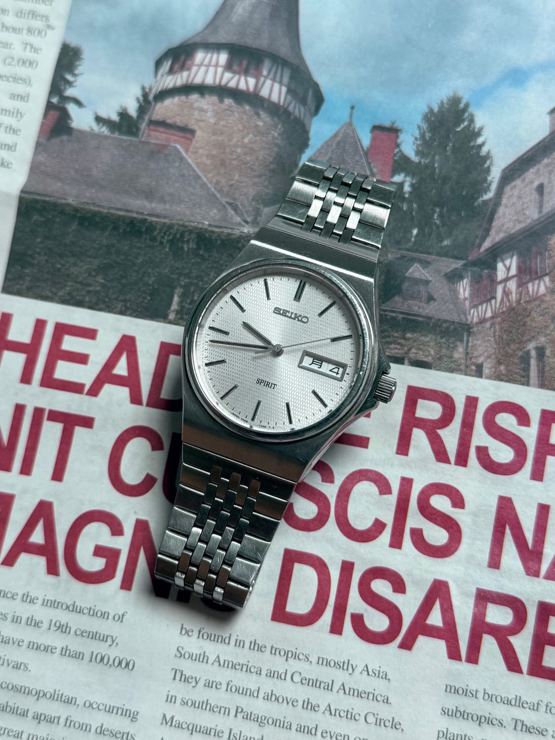 Seiko 세이코 SPRIT 쿼츠 Day-Date 상품이미지2