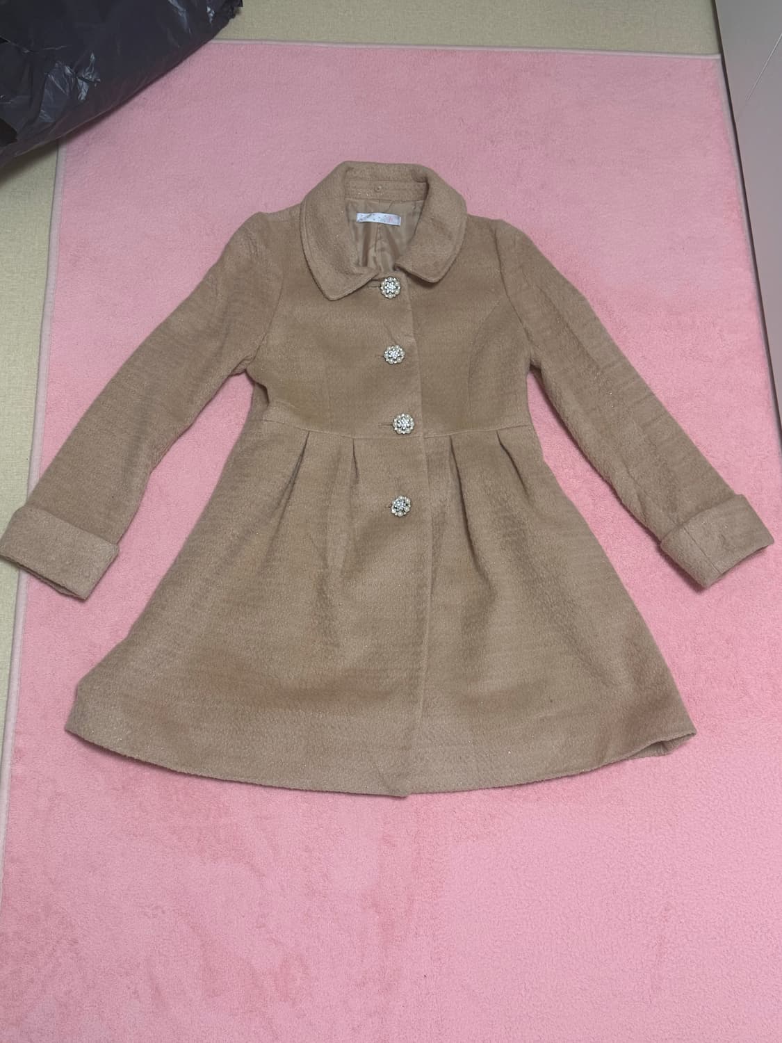 빈티지 라떼 갸루 코트 상품이미지1