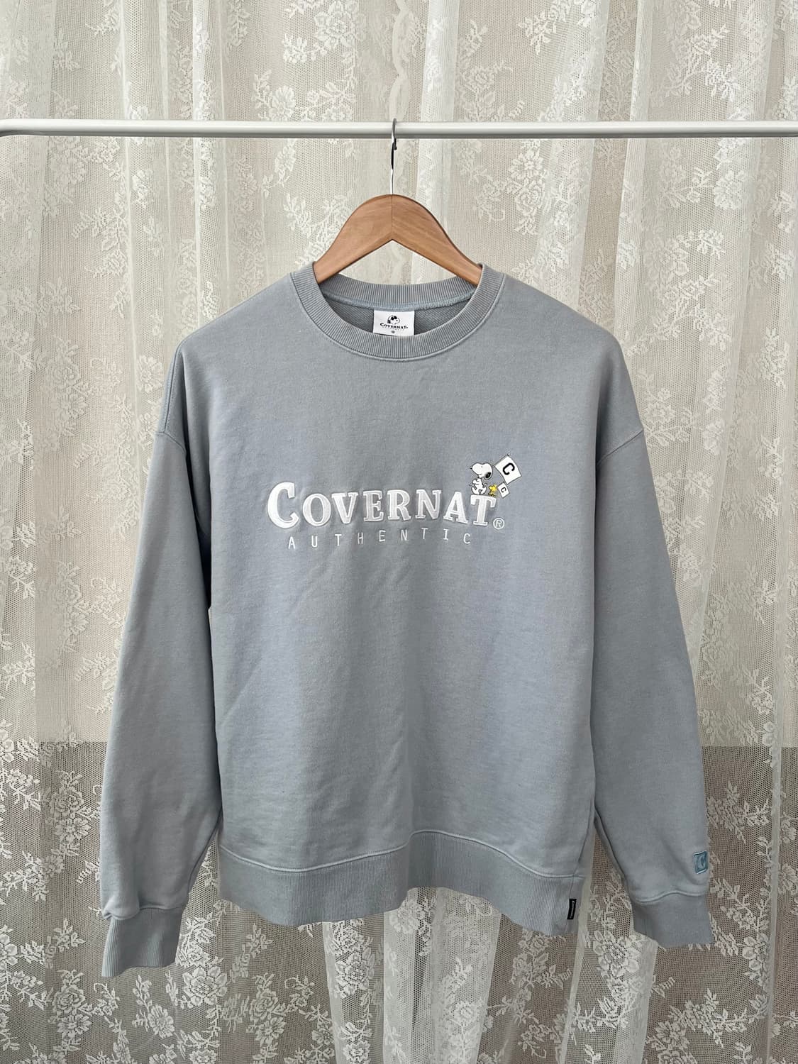 S) 커버낫 스누피 맨투맨 상품이미지1