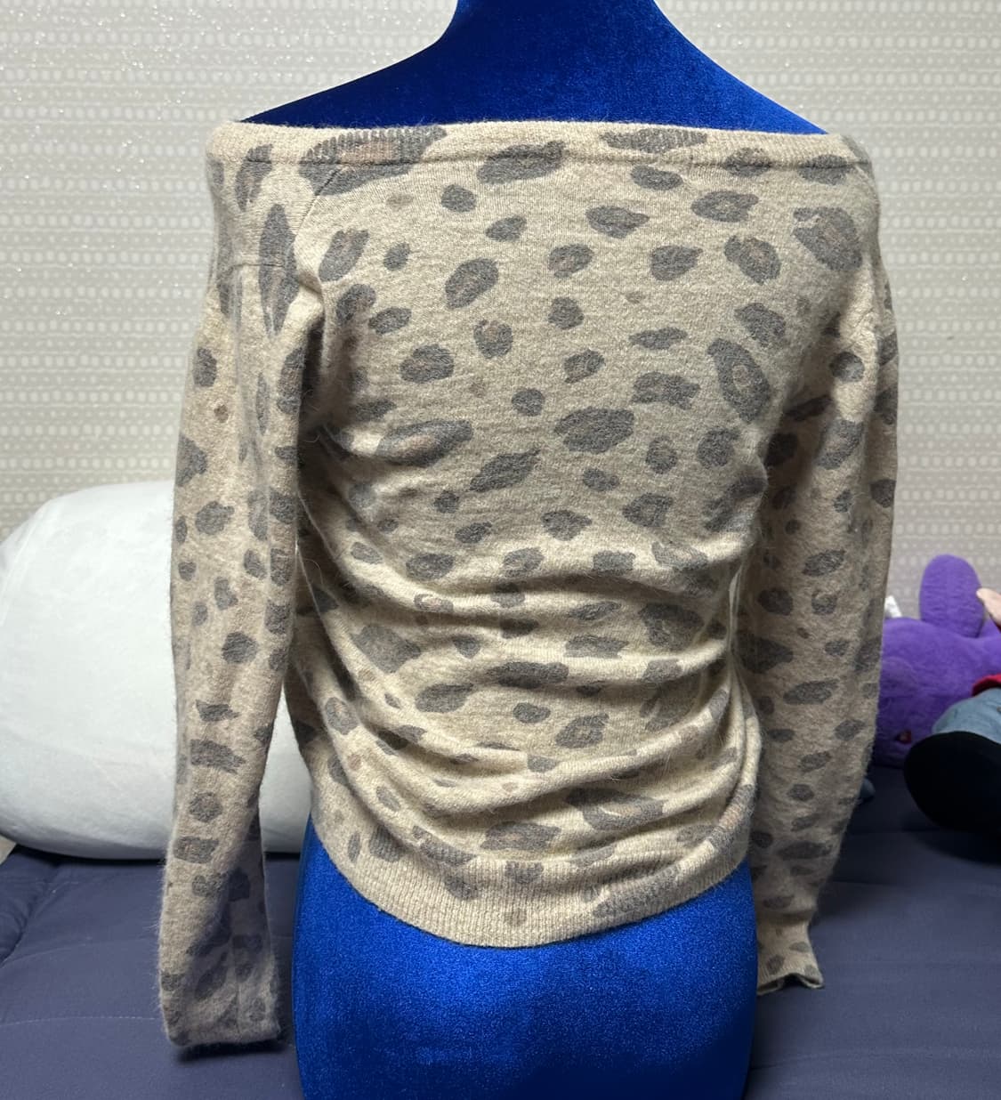 일빈 레오파드 가디건 상품이미지2